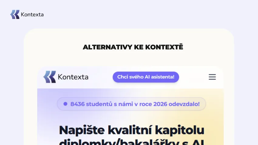 Alternativy ke Kontextě