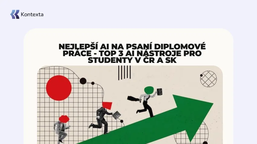 Nejlepší AI na psaní diplomové práce - TOP 3 AI nástroje pro studenty v ČR a SK