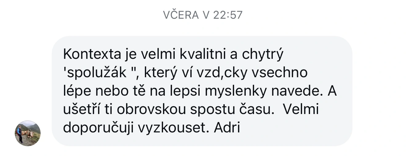 Kontexta recenze – zkušenosti studentů s AI na psaní bakalářek a diplomek 10