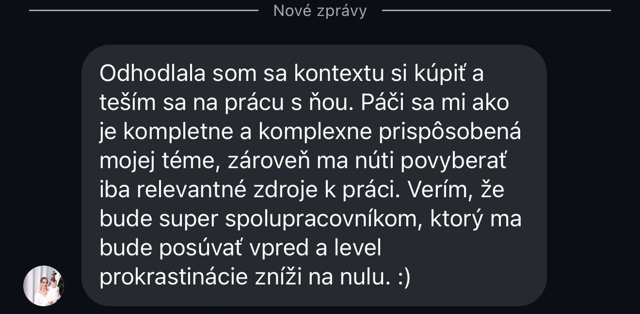 Kontexta recenze – zkušenosti studentů s AI na psaní bakalářek a diplomek 13